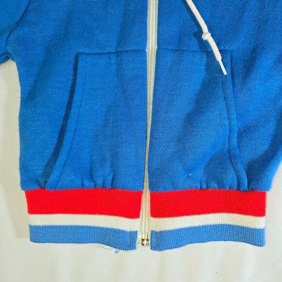 Blue Kids Matching Set with Red and White Accents - Picture 6 of 10